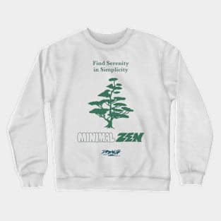 Minimal Zen Crewneck Sweatshirt